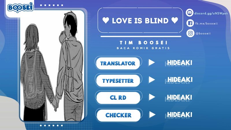 Love is Blind (FUJIMOTO Tatsuki) chapter 0